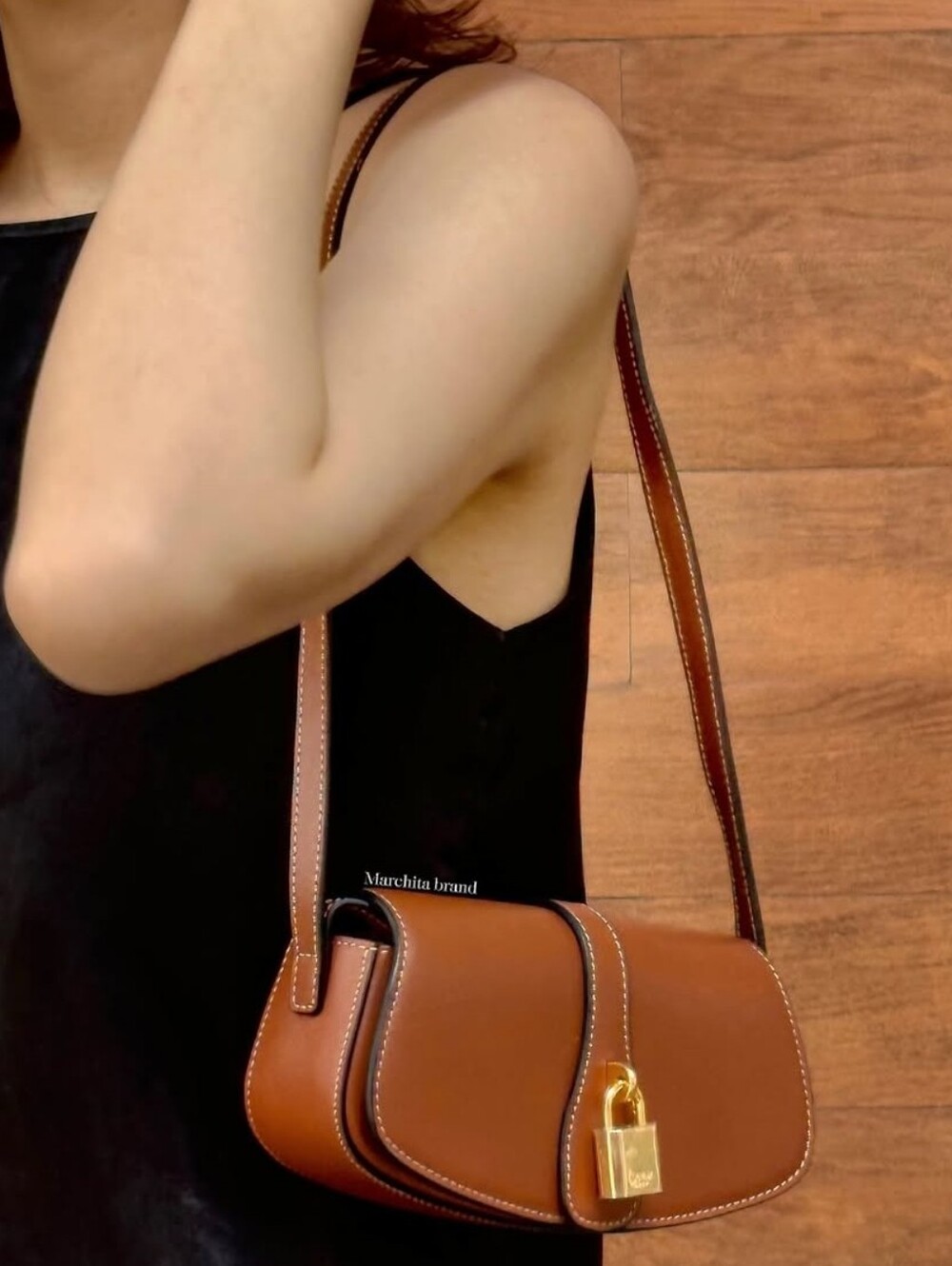 Brand New!!!! Celine Tabou Clutch On Strap Tan LOCK COMES WITH COA!!! Unused!!! - Picture 2 of 16
